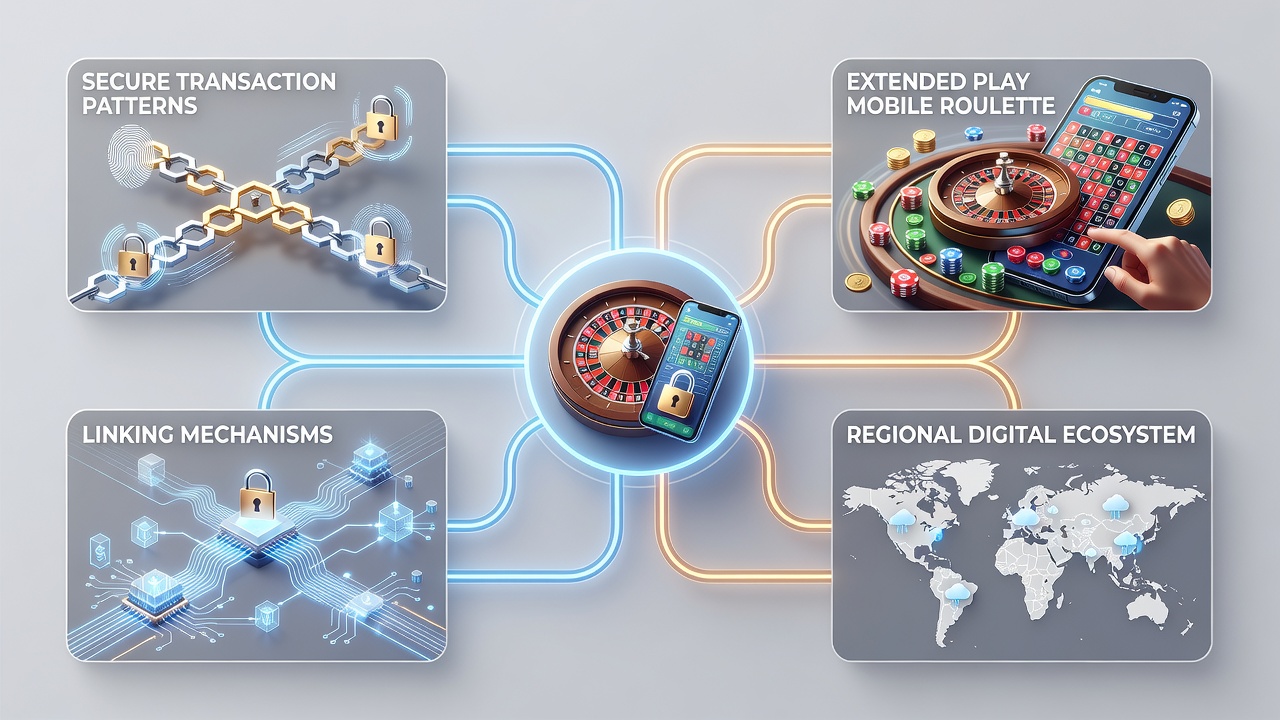 Mobile roulette gameplay extended through secure regional payment integrations