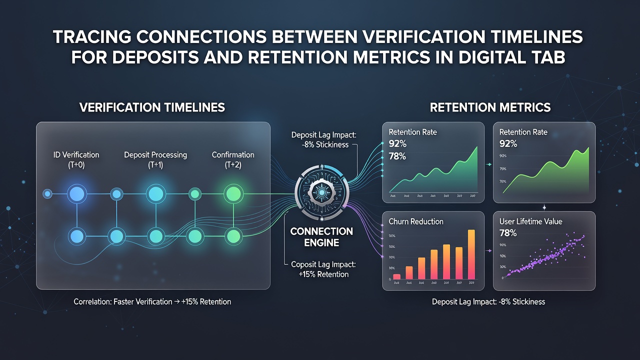 Infographic illustrating retention metrics linked to deposit verification speed in French digital casinos